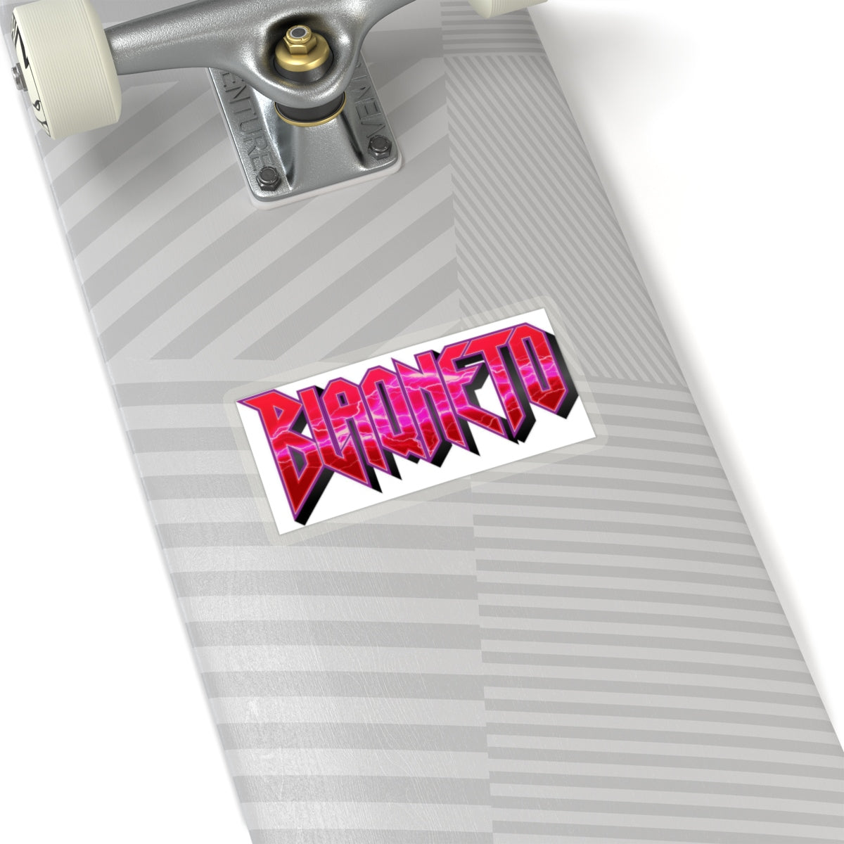 BLAQNETO Logo Sticker