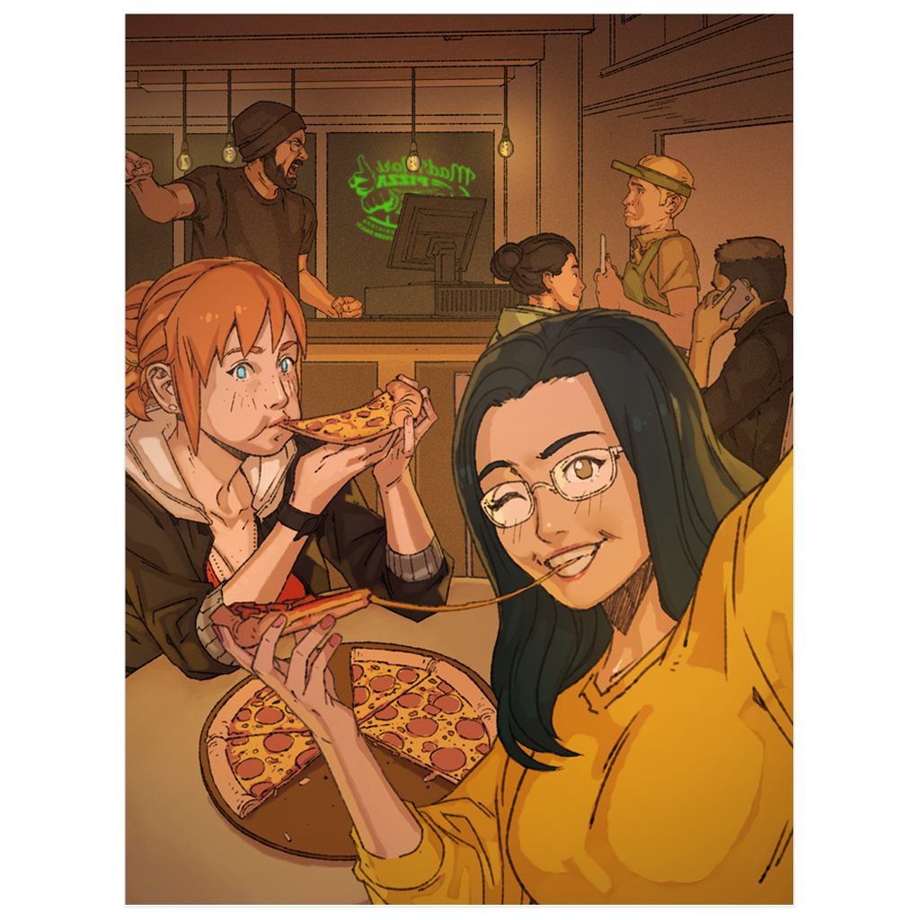 Mad Mori Pizza Time
