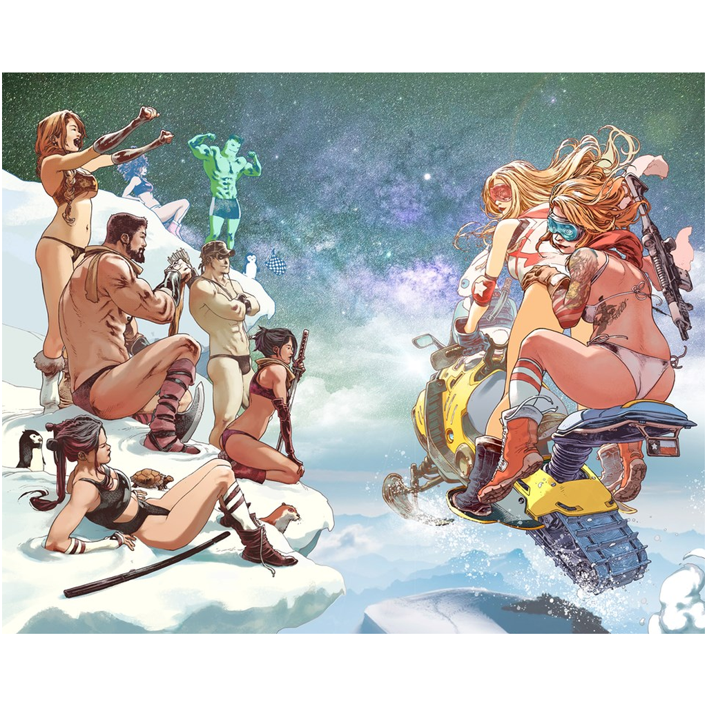 Swimsuit Issue Winter Edition Print