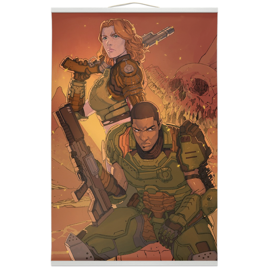 RAGS: DOOMED Wall Scroll