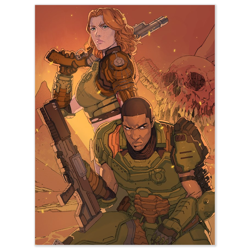 RAGS: DOOMED Print
