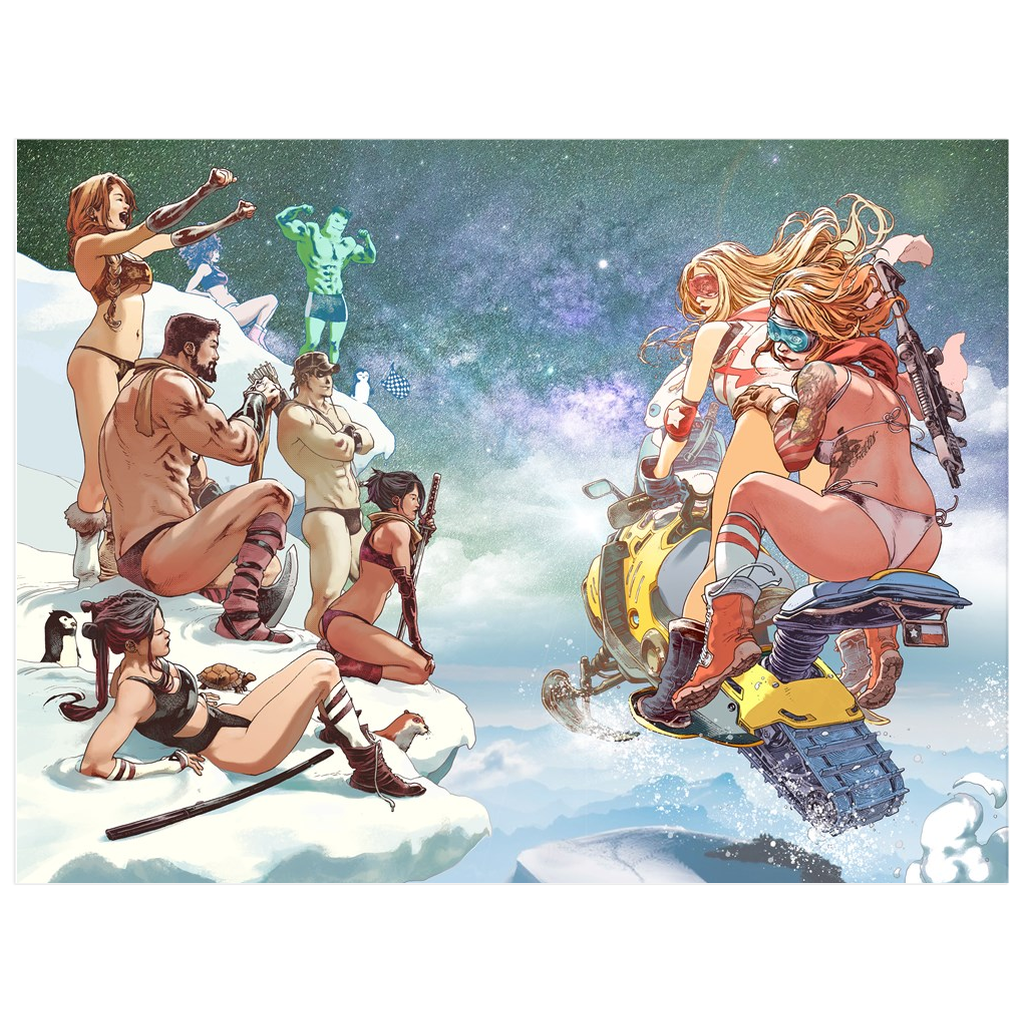 Swimsuit Issue Winter Edition Print