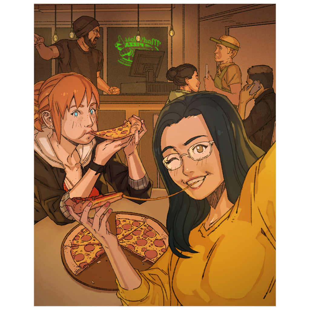 Mad Mori Pizza Time