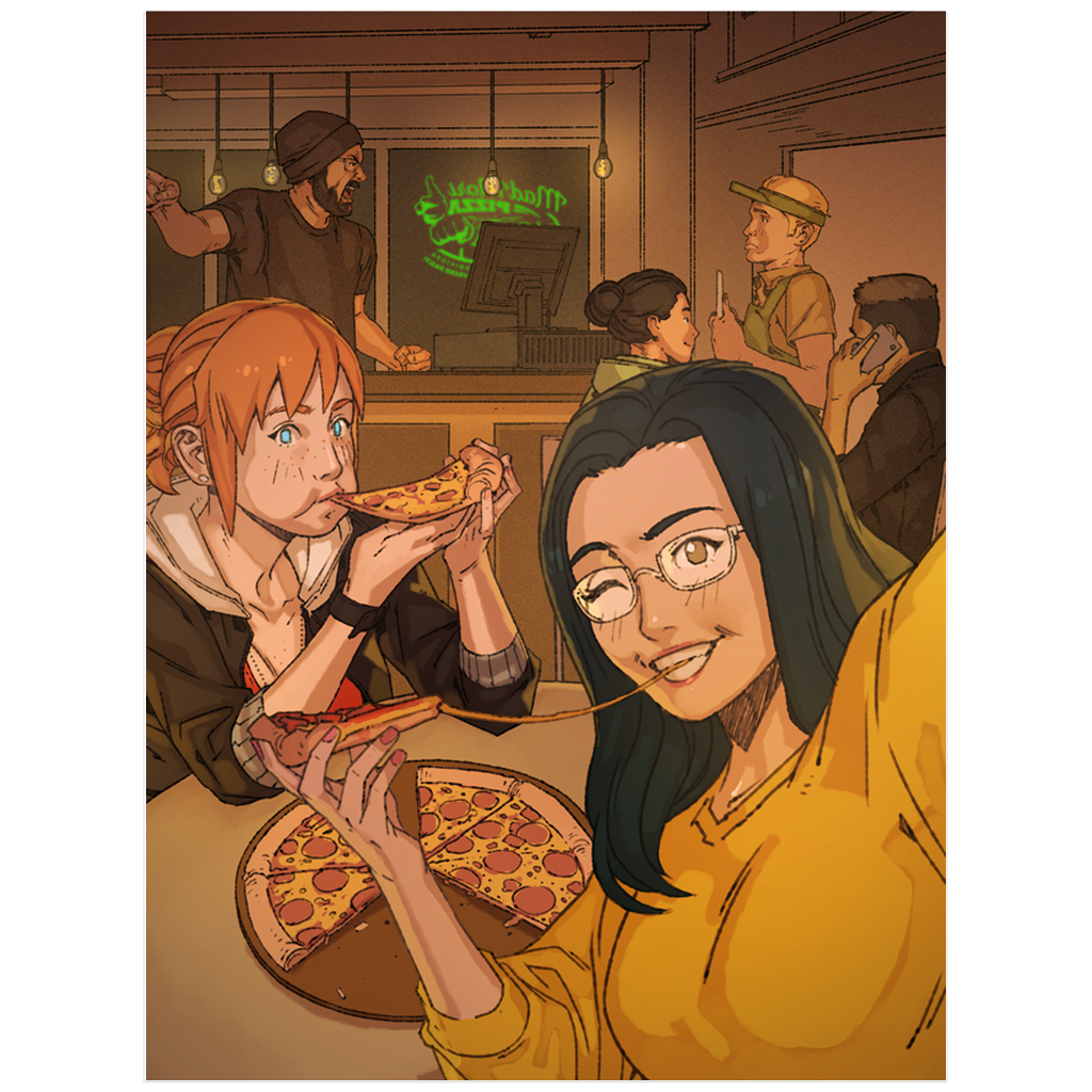 Mad Mori Pizza Time