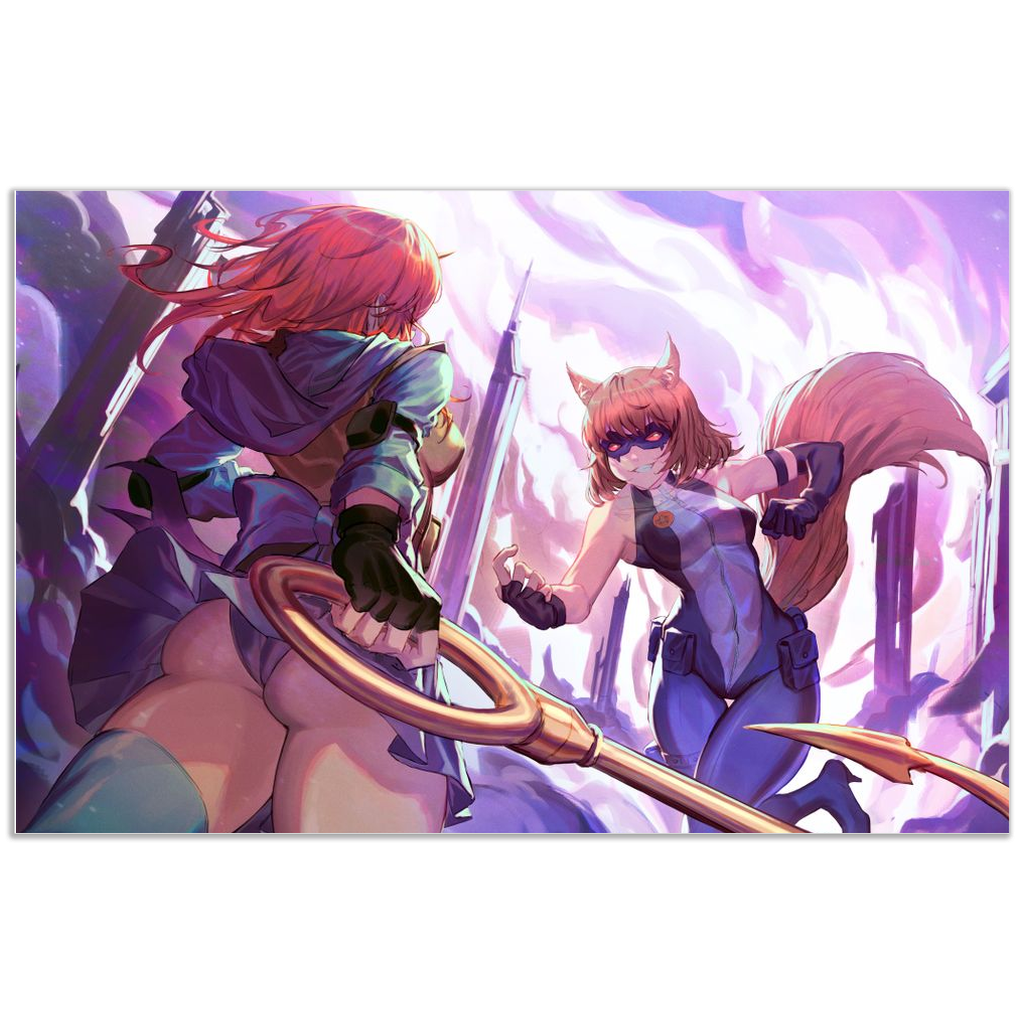 Sailor vs Squirrel Print