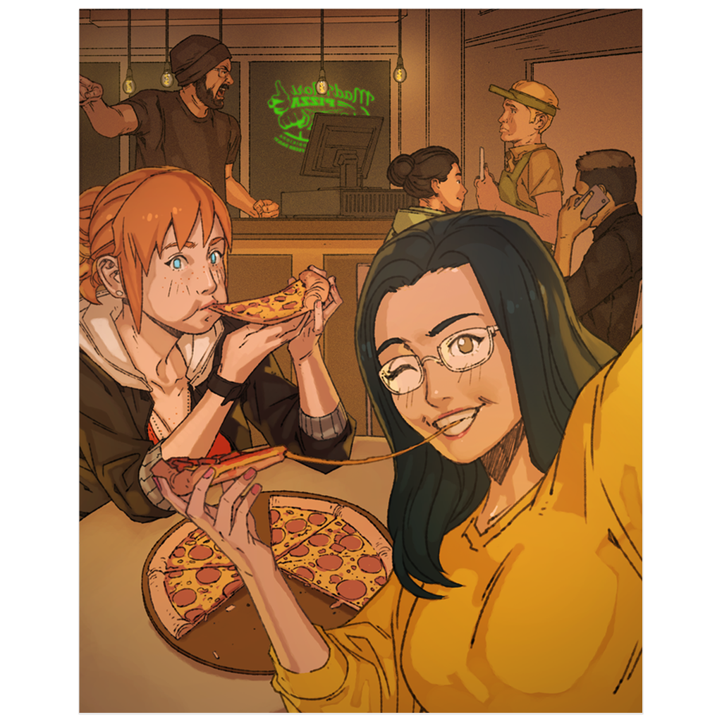 Mad Mori Pizza Time