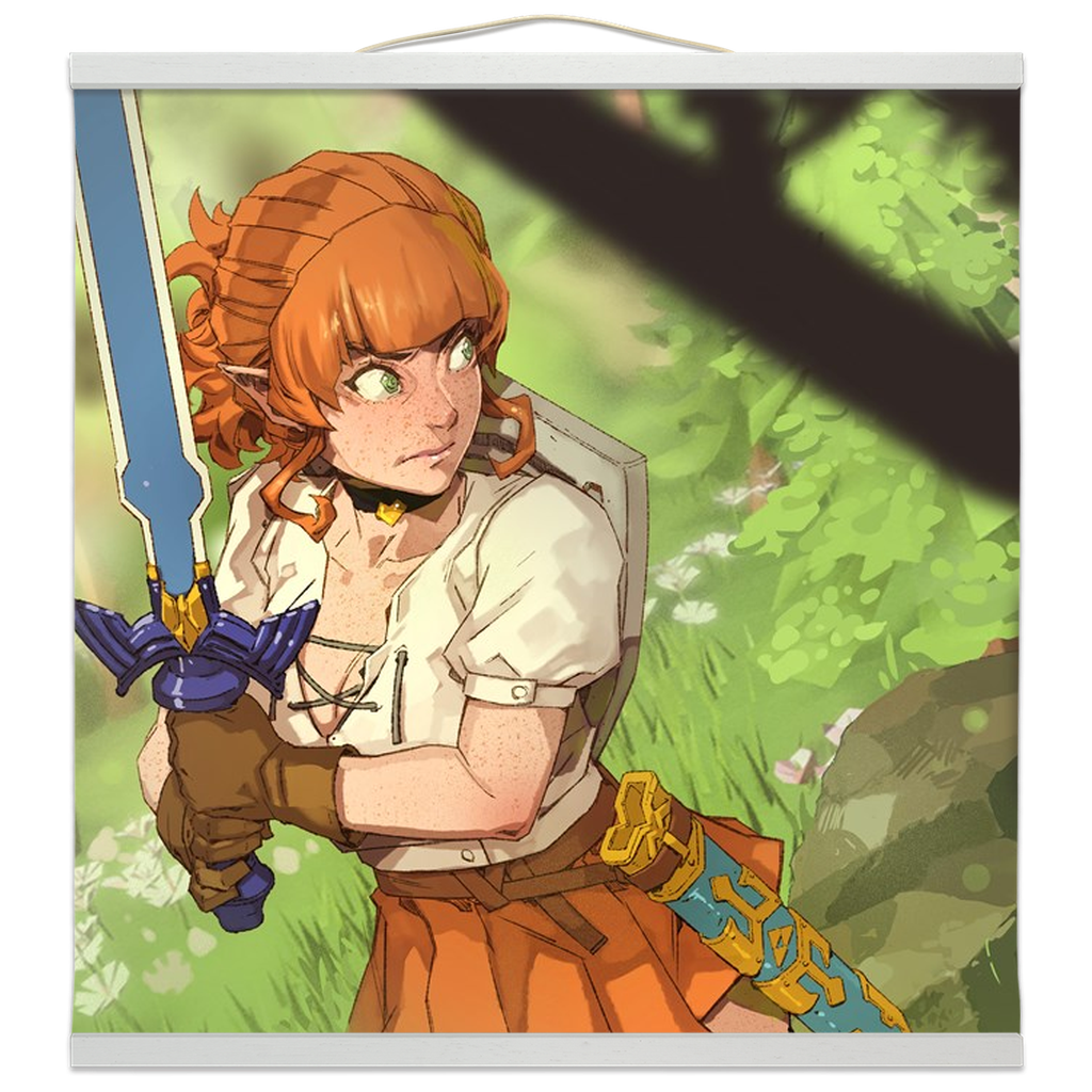 Rinkle Lost Woods Wall Scroll