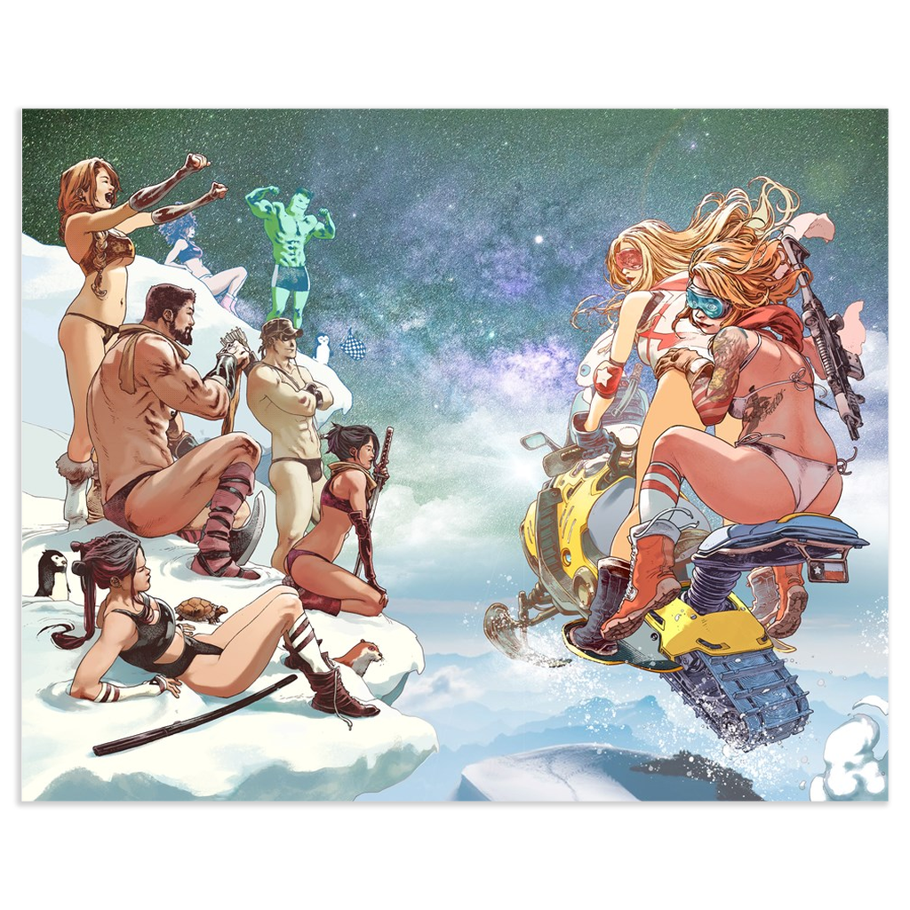 Swimsuit Issue Winter Edition Print