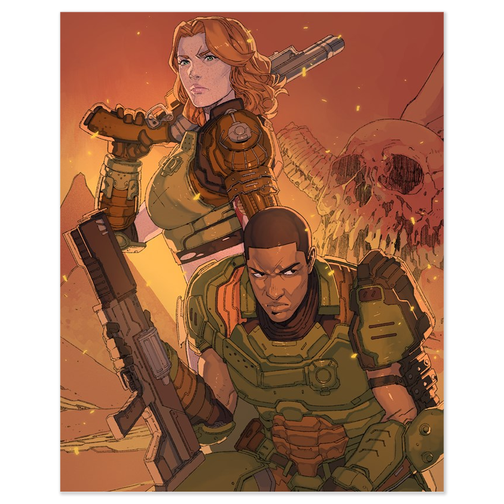 RAGS: DOOMED Print