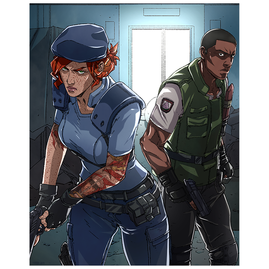 RAGSident Evil 2 Print