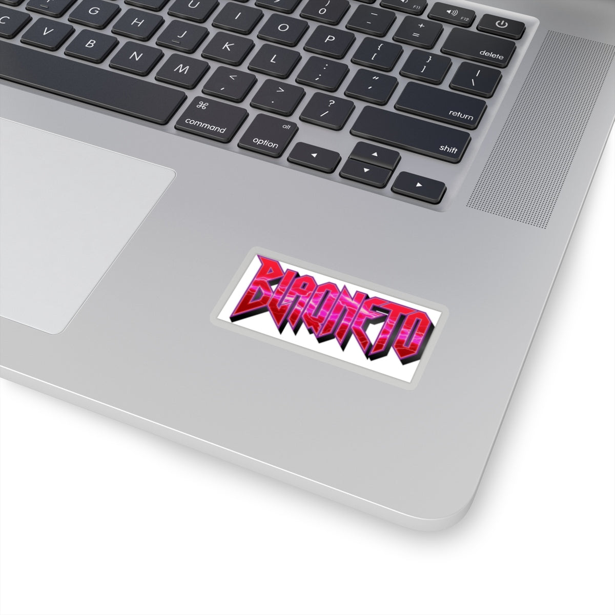 BLAQNETO Logo Sticker