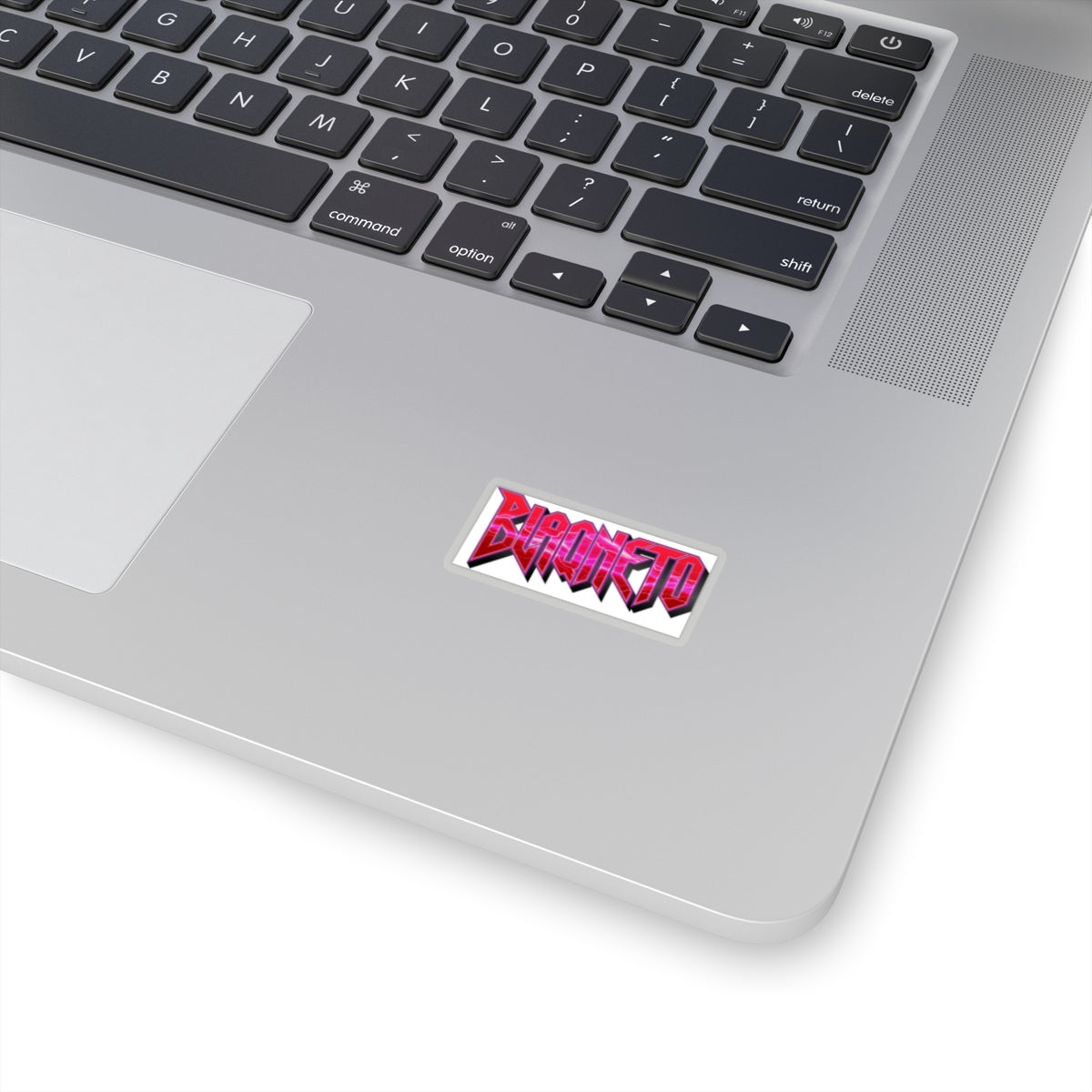 BLAQNETO Logo Sticker