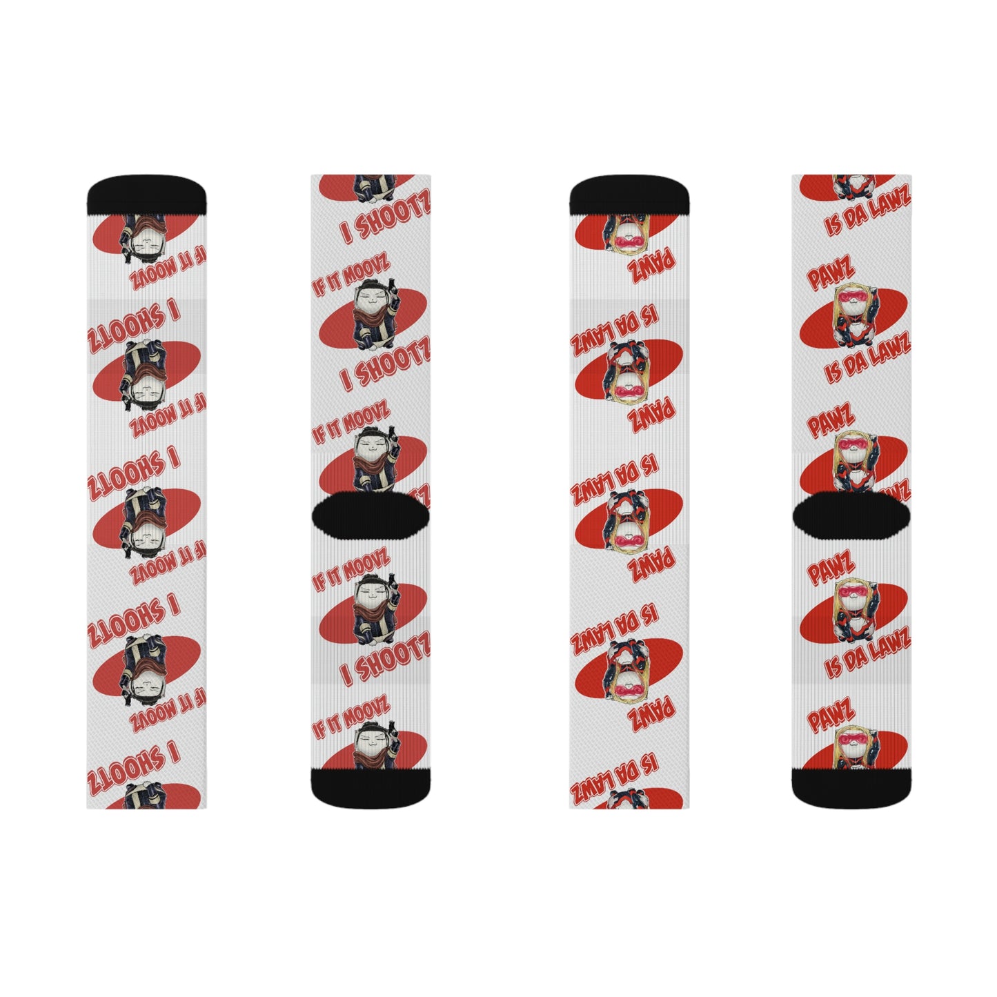 PAWS LAWS Socks