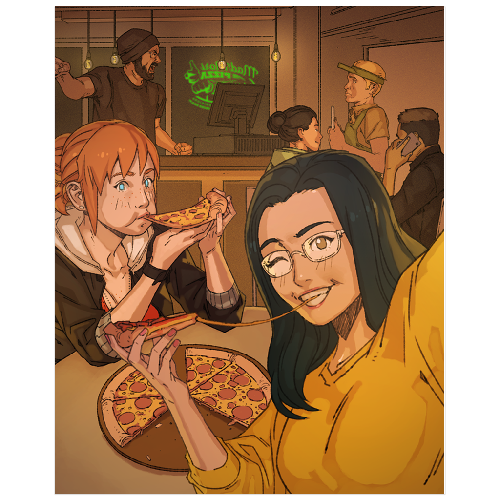 Mad Mori Pizza Time