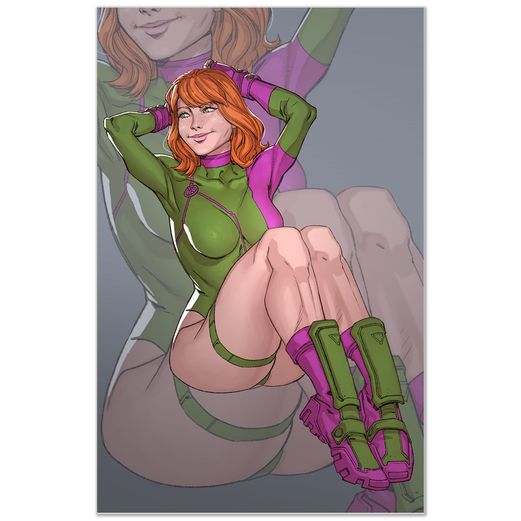 Caitlin Fairchild Cosplay Pinup