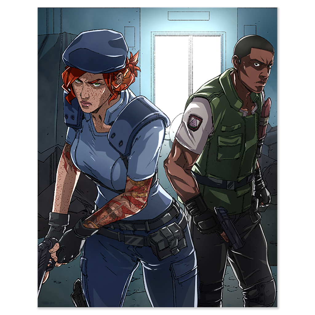 RAGSident Evil 2 Print