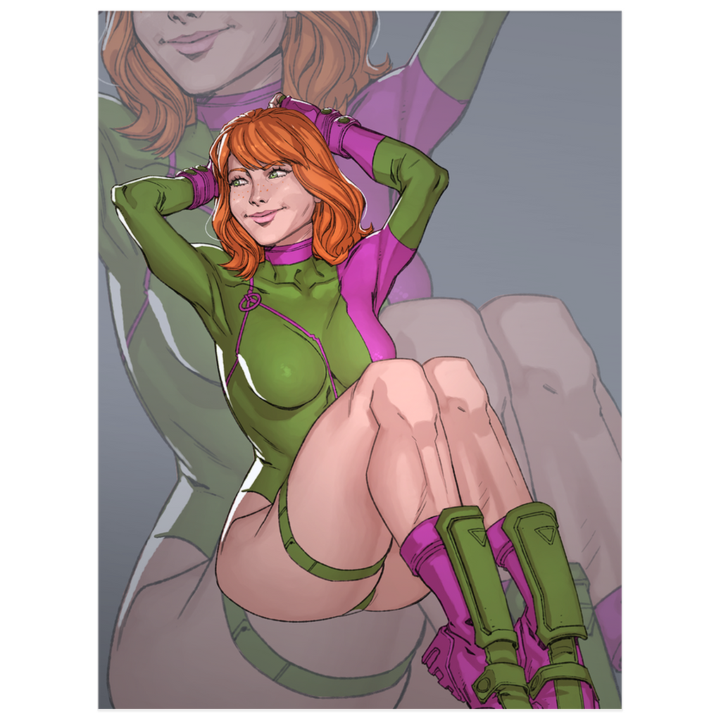 Caitlin Fairchild Cosplay Pinup