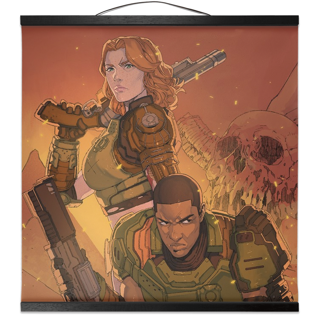 RAGS: DOOMED Wall Scroll
