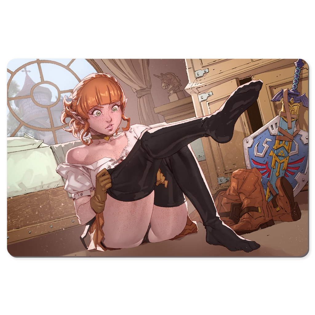 Rinkle in the Past Panty Desk Mat
