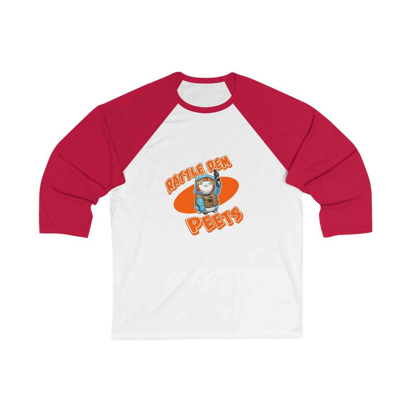 Rattle Them Peets Baseball Tee