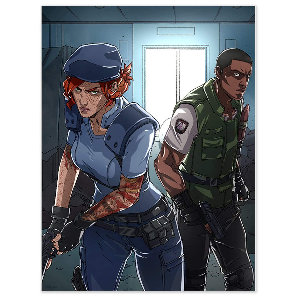 RAGSident Evil 2 Print