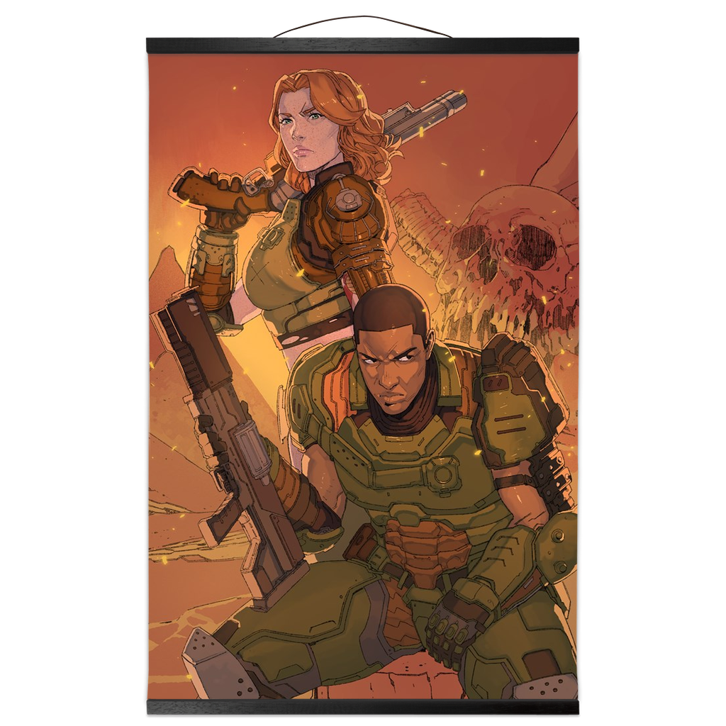 RAGS: DOOMED Wall Scroll