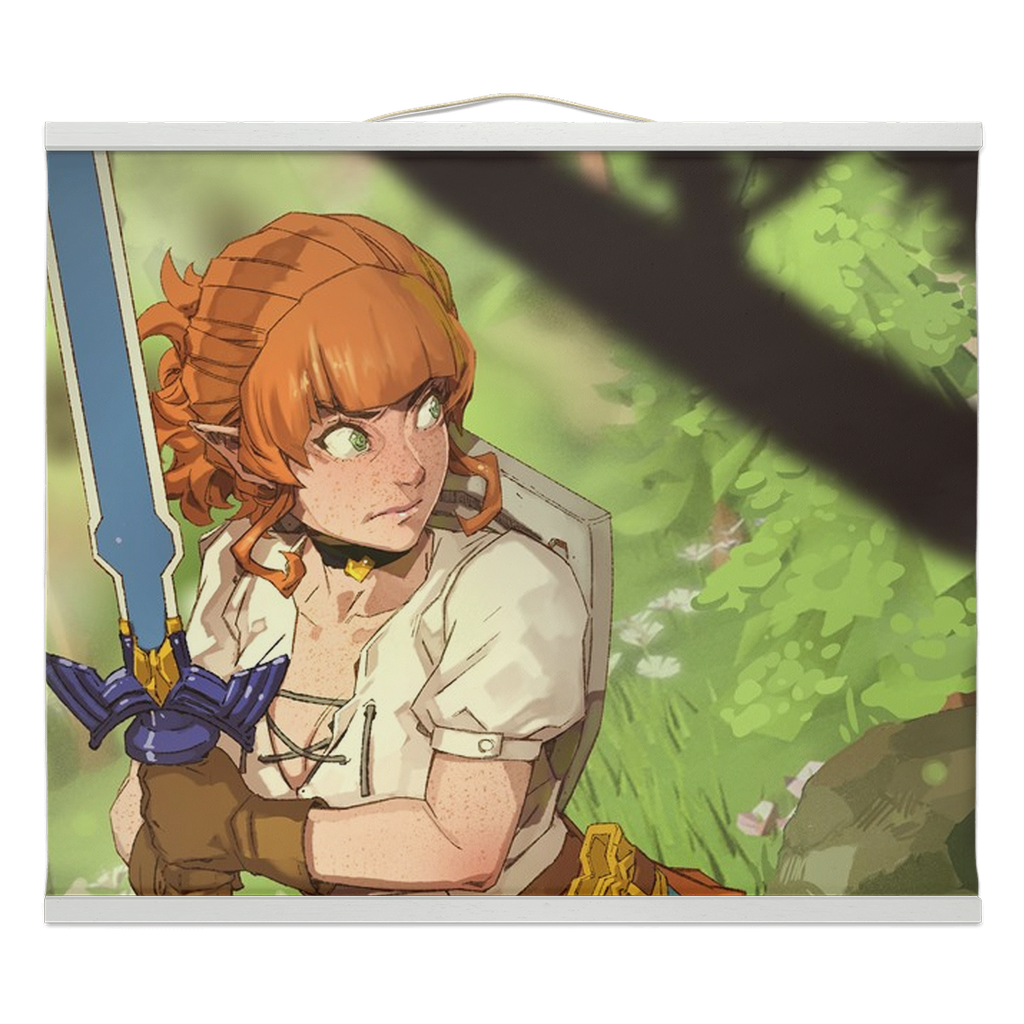Rinkle Lost Woods Wall Scroll