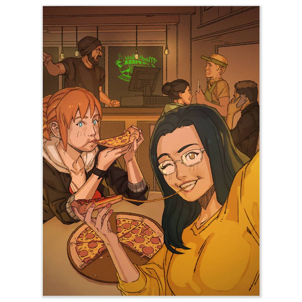 Mad Mori Pizza Time