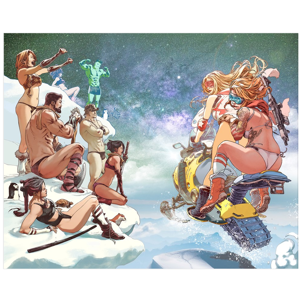 Swimsuit Issue Winter Edition Print