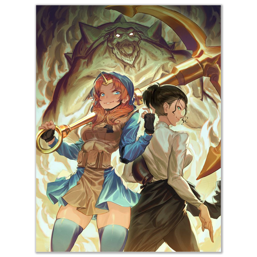 American Hops Reggie and Skip Print