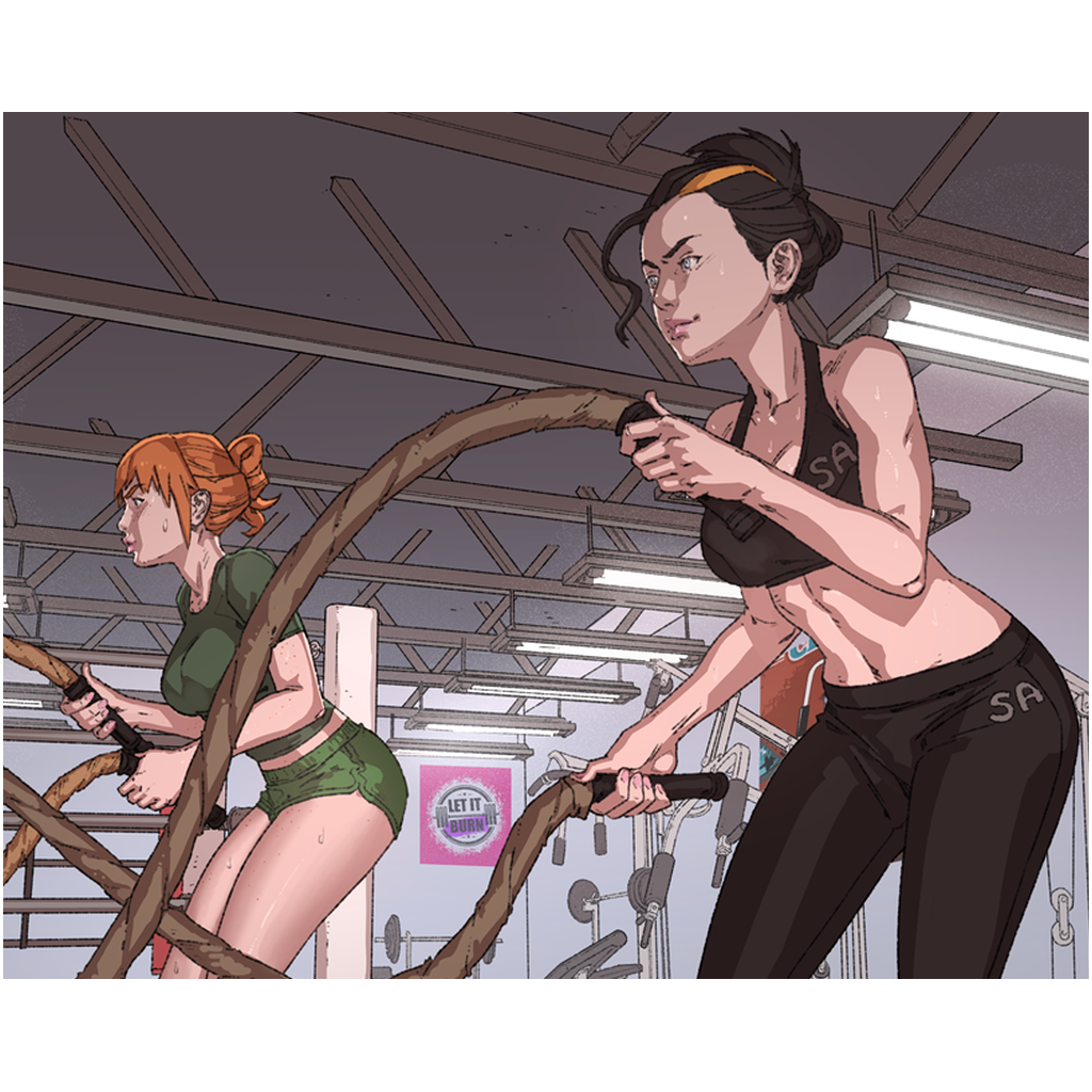 Reggie & Skip Print