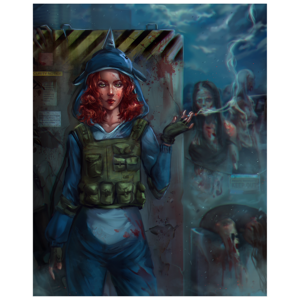 Smoke Break Print