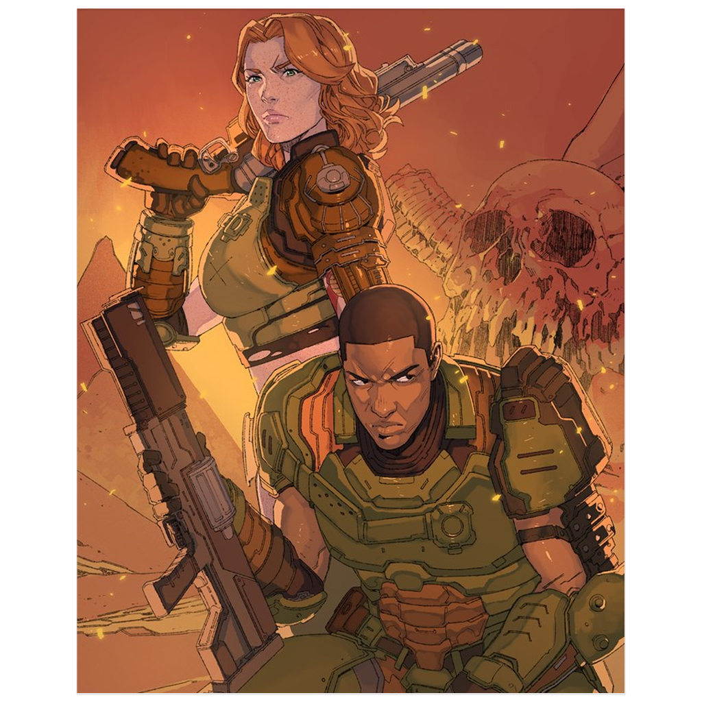 RAGS: DOOMED Print