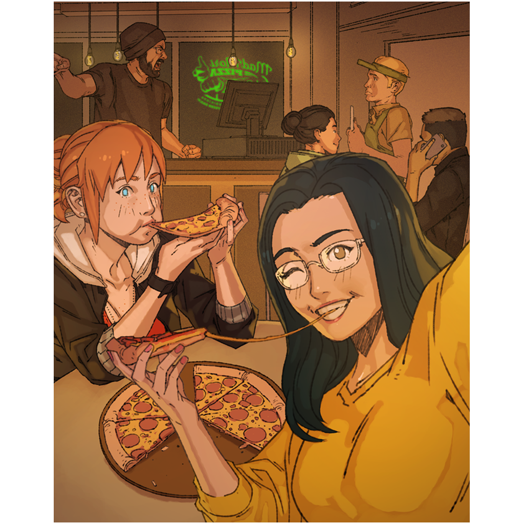 Mad Mori Pizza Time