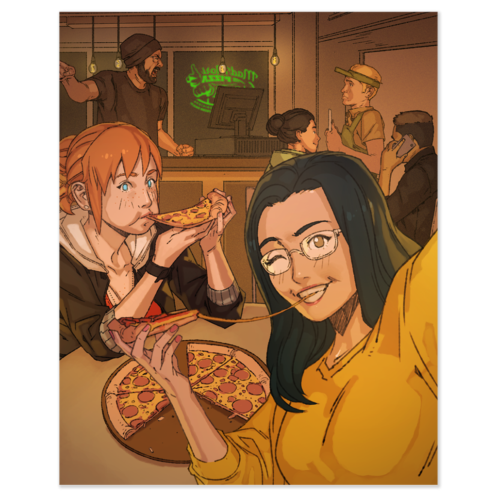 Mad Mori Pizza Time