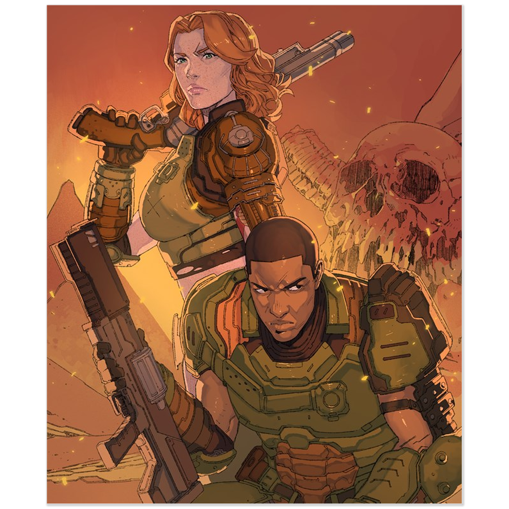 RAGS: DOOMED Print