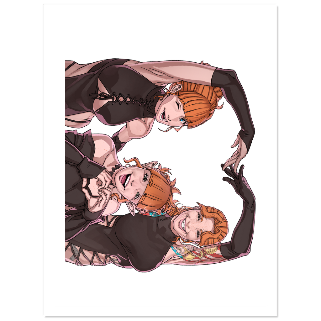 Valentine Trio 2022 Kiss Cut Stickers