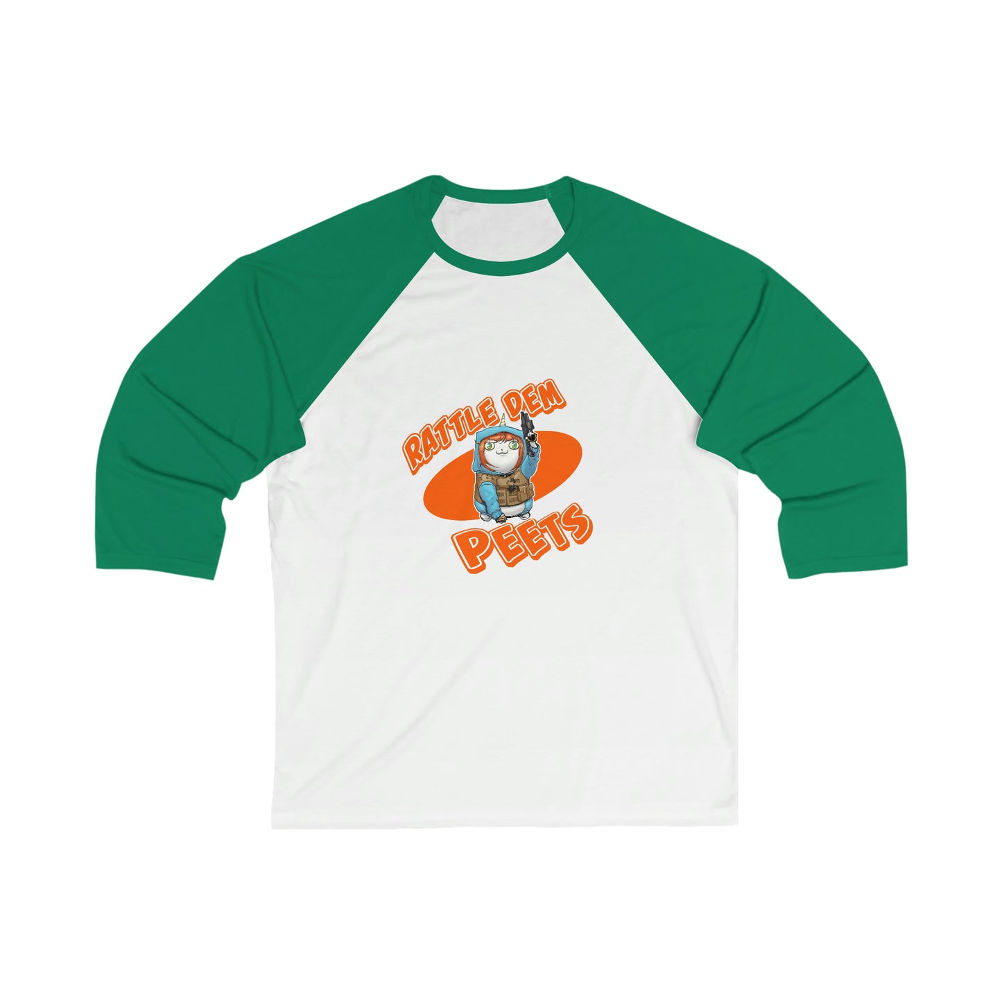 Rattle Them Peets Baseball Tee