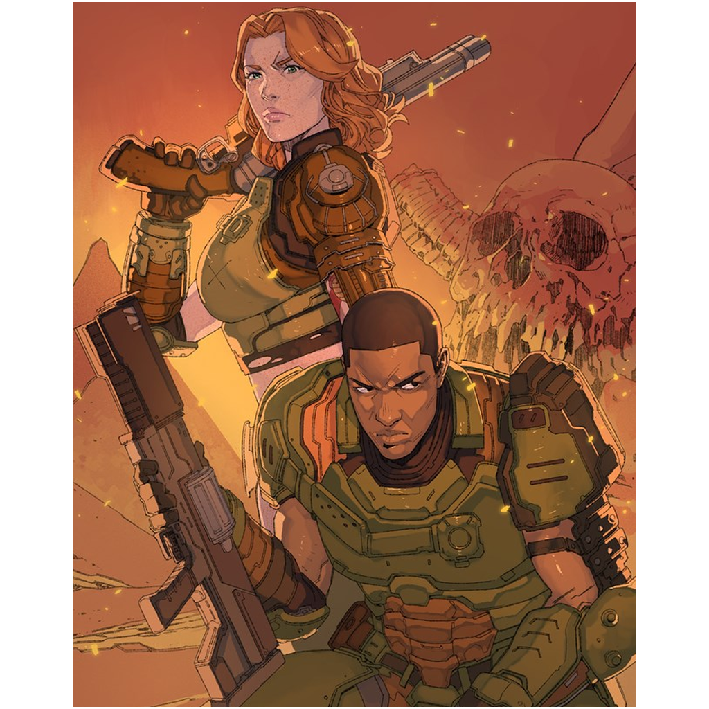 RAGS: DOOMED Print