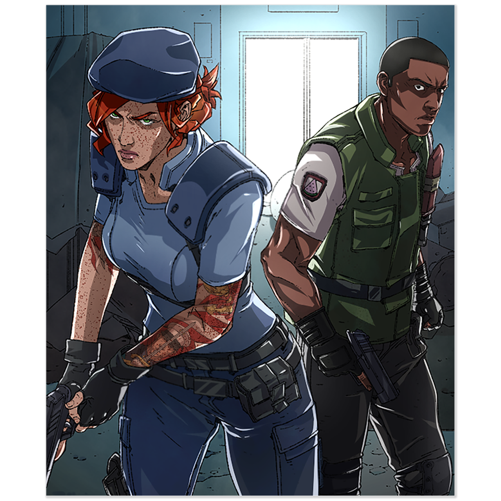 RAGSident Evil 2 Print