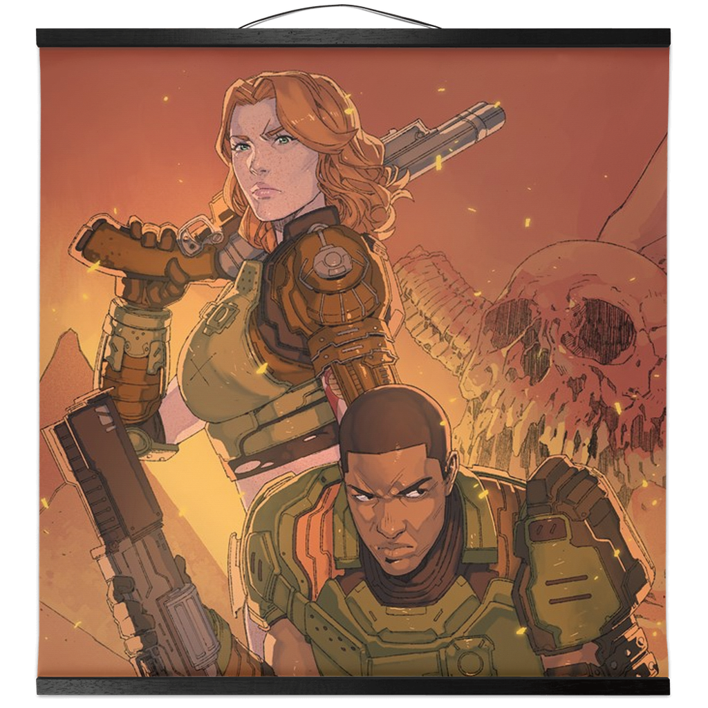 RAGS: DOOMED Wall Scroll