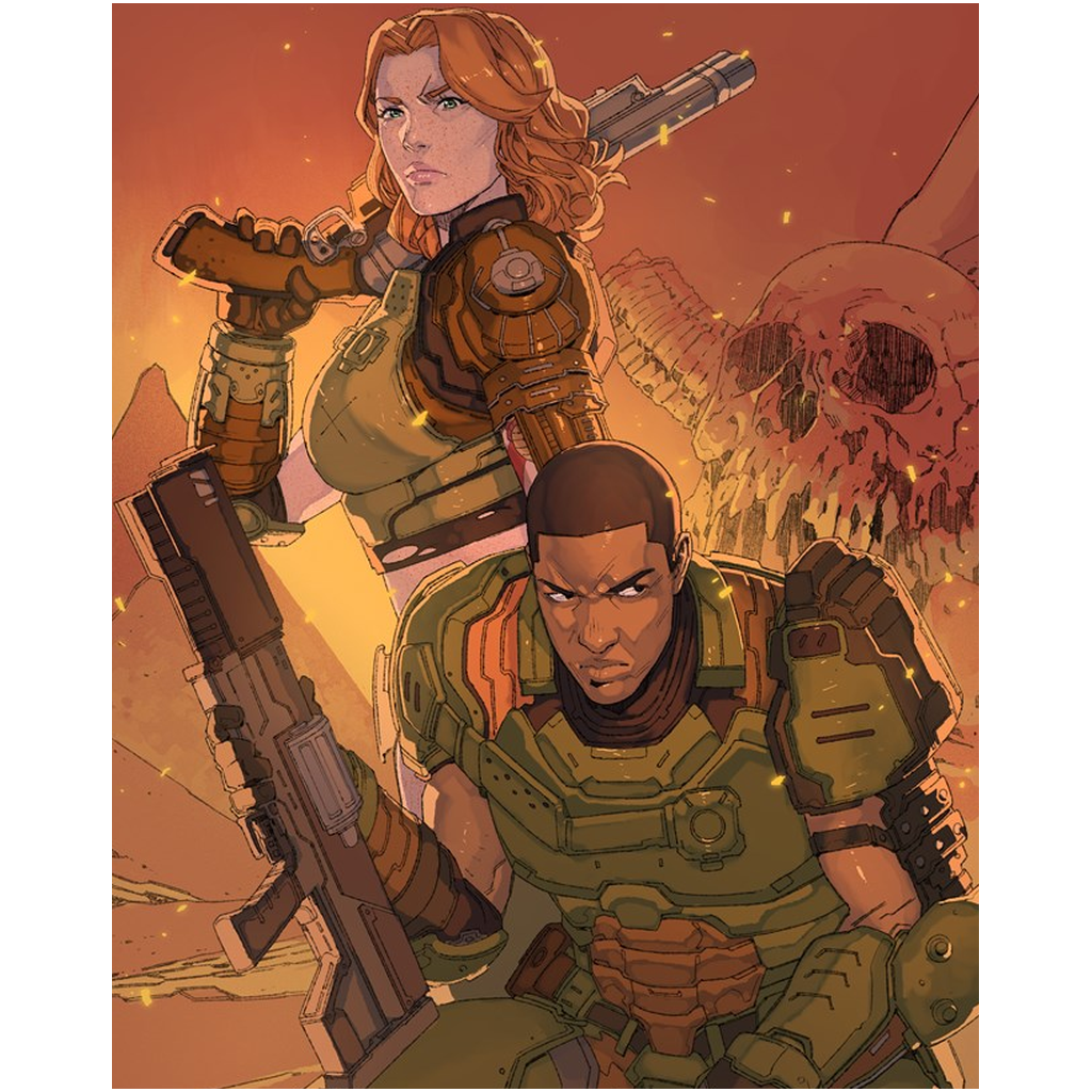 RAGS: DOOMED Print