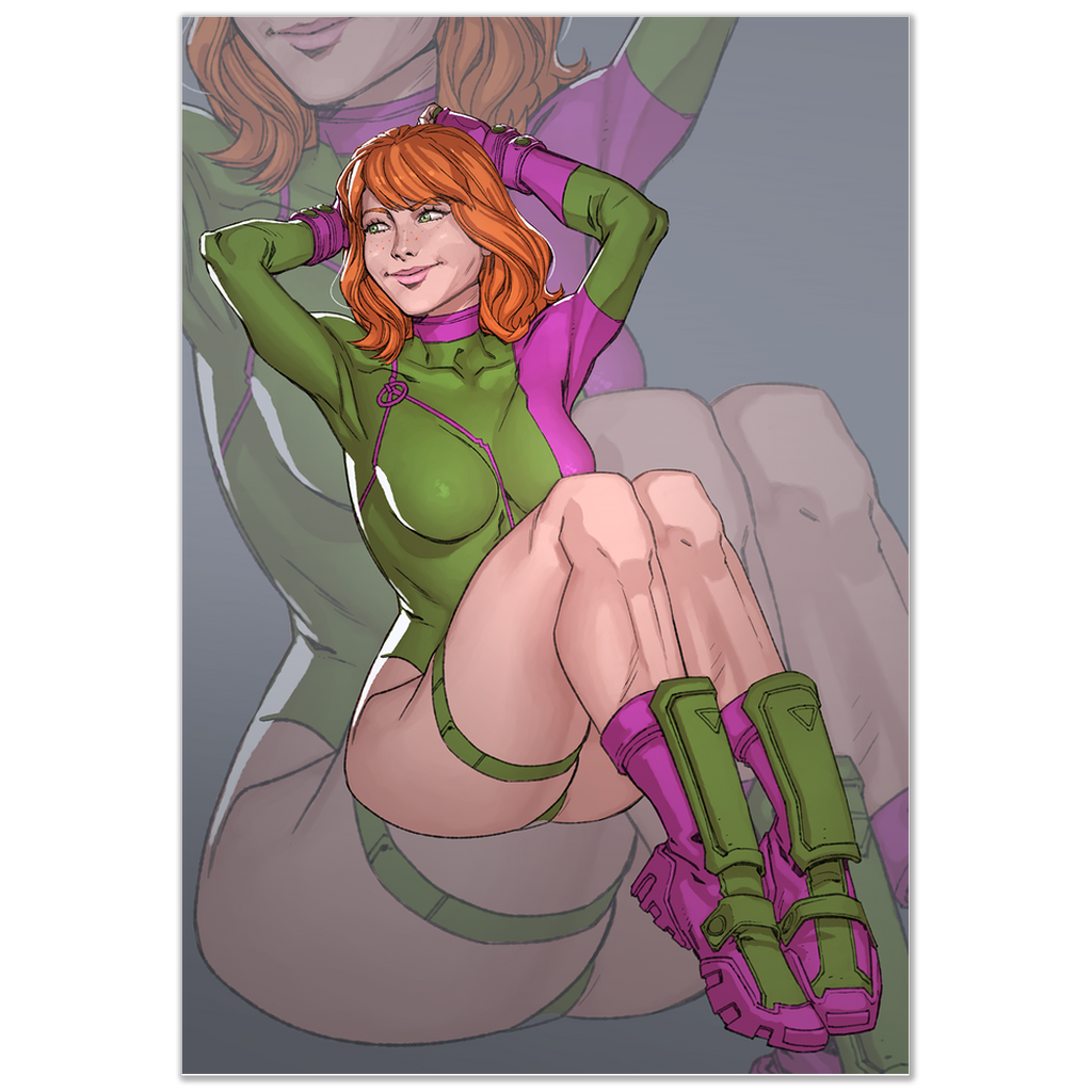 Caitlin Fairchild Cosplay Pinup