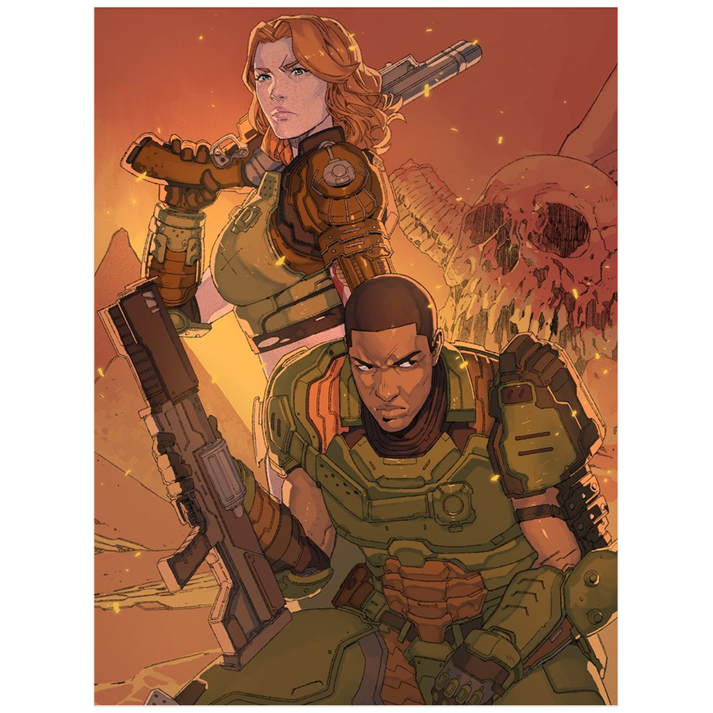 RAGS: DOOMED Print