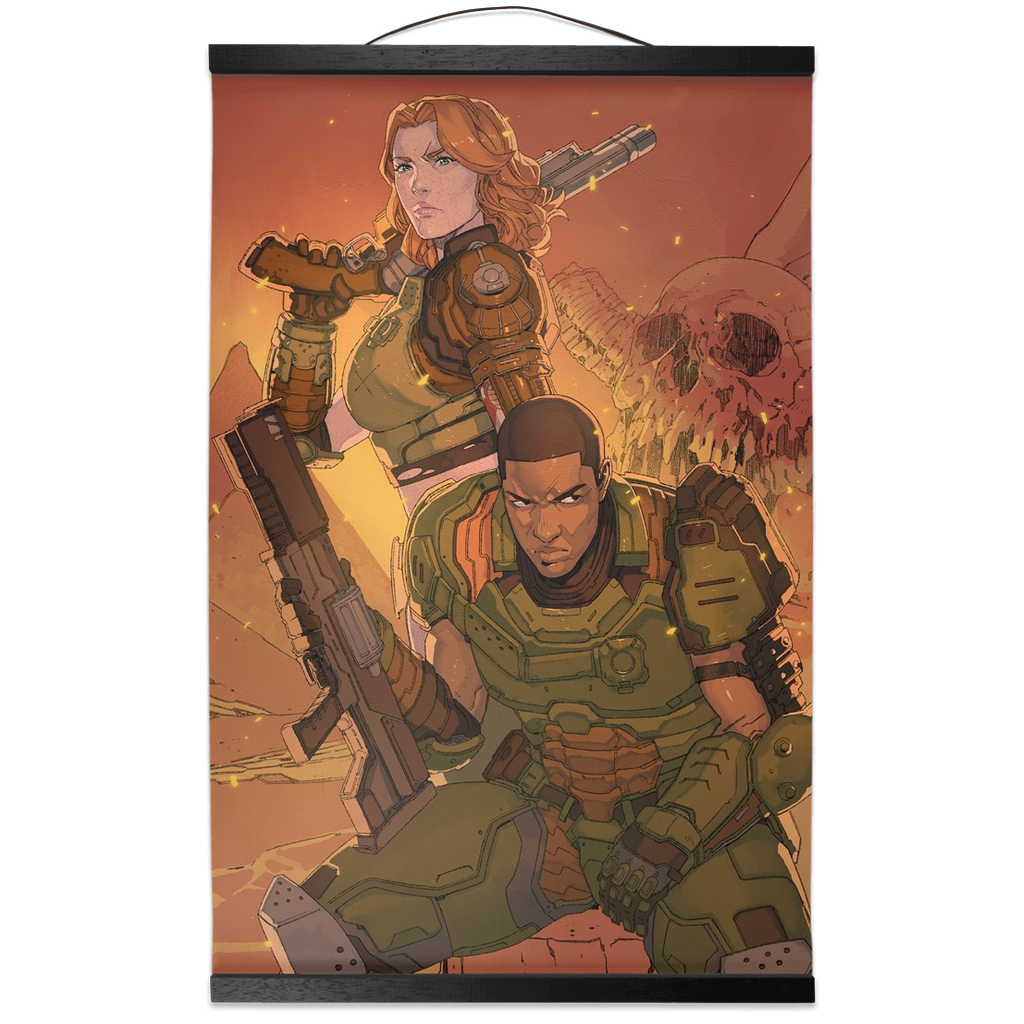 RAGS: DOOMED Wall Scroll
