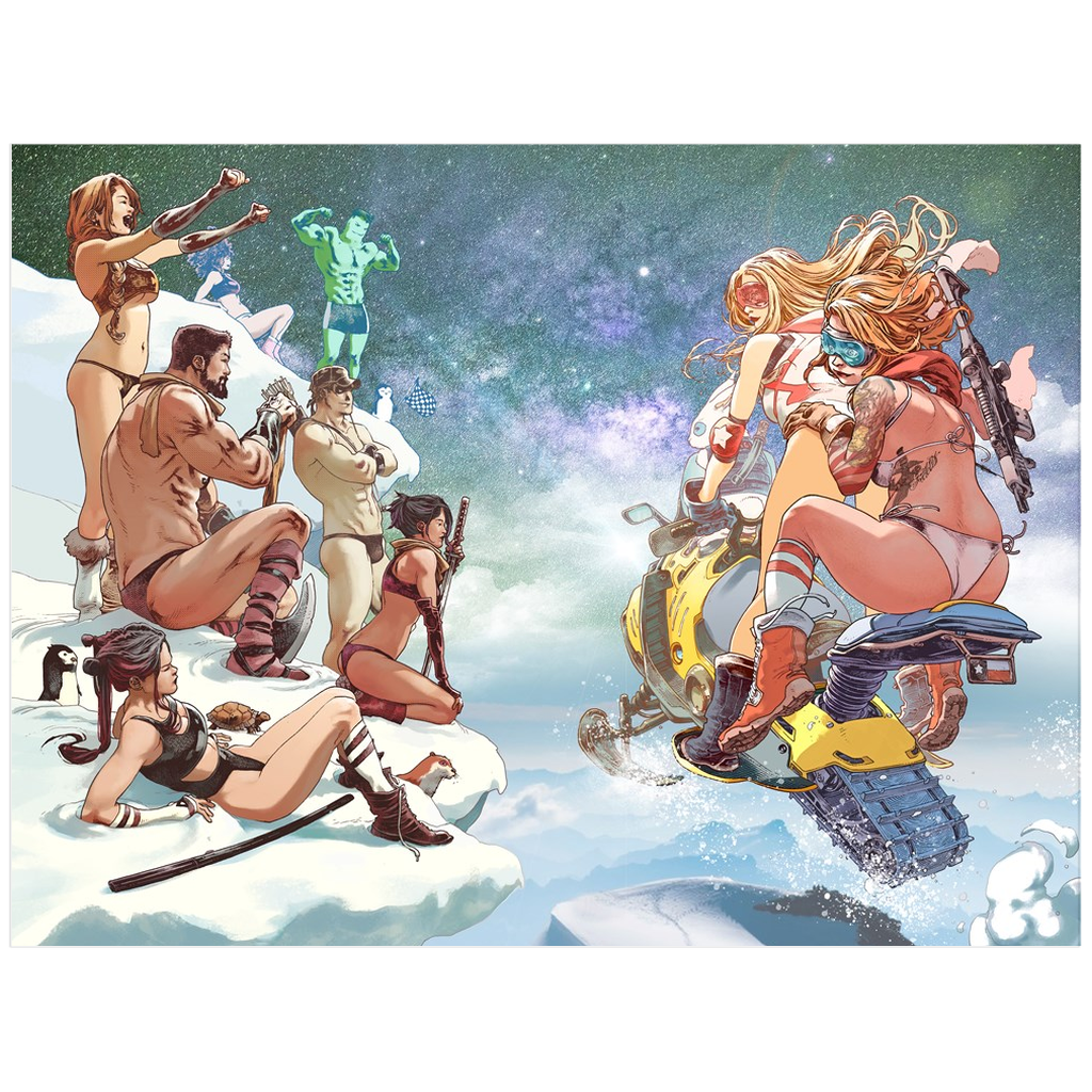 Swimsuit Issue Winter Edition Print