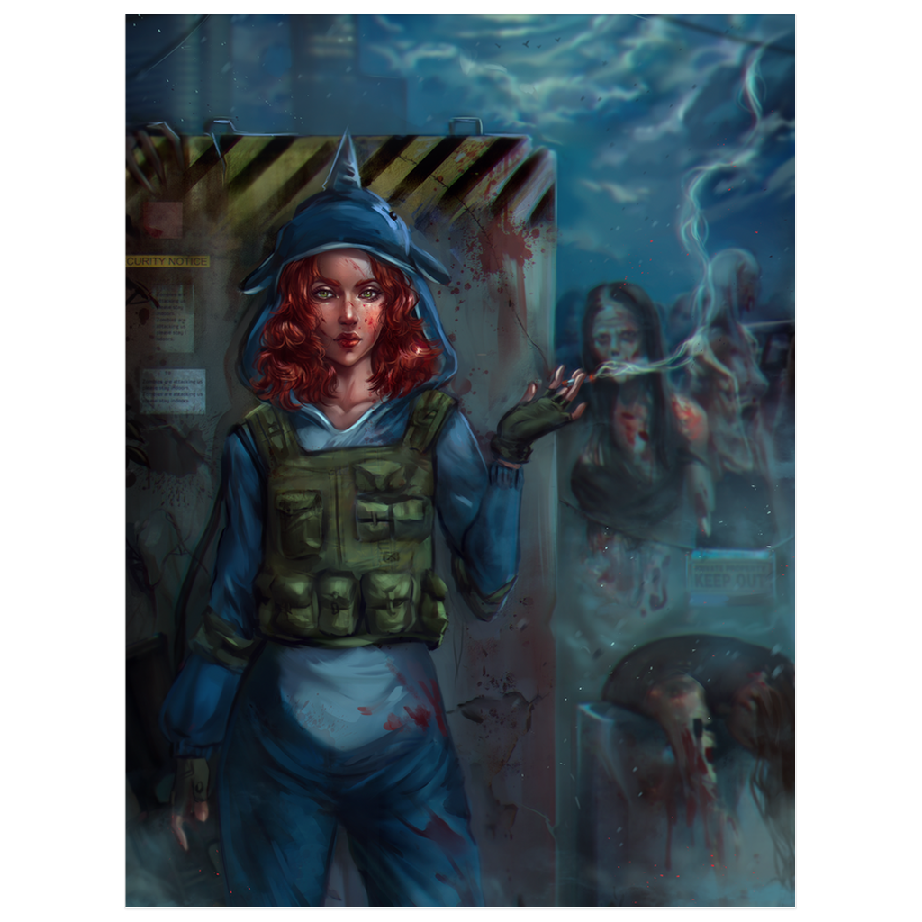 Smoke Break Print