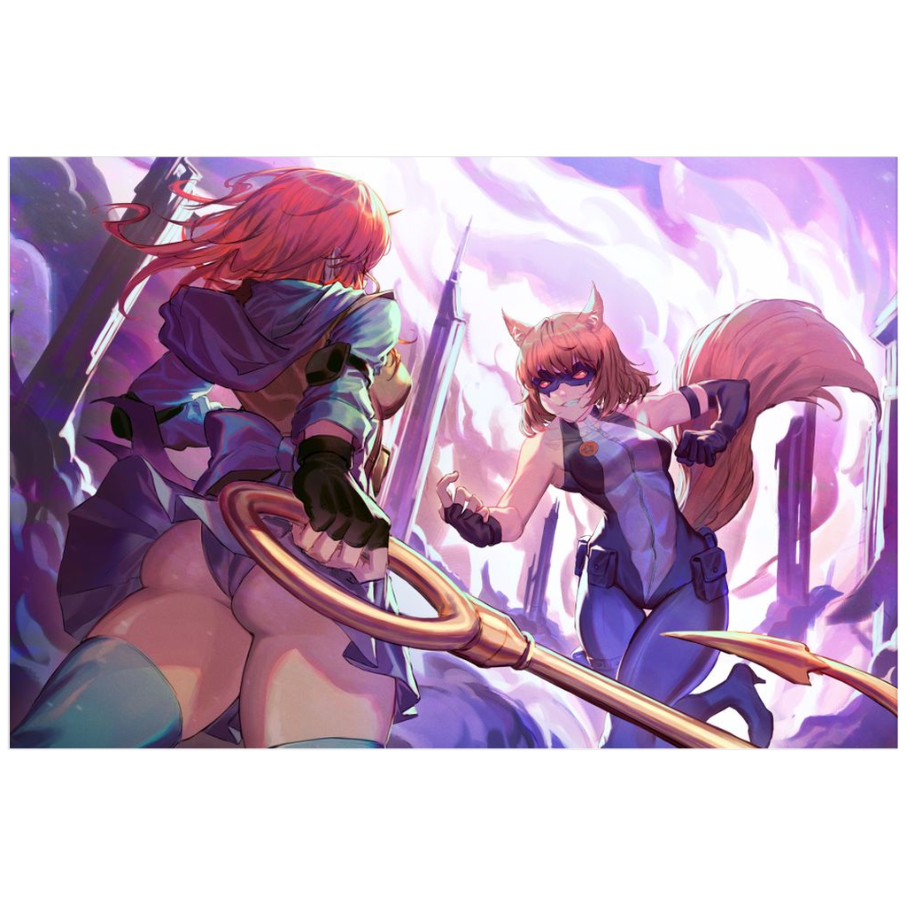 Sailor vs Squirrel Print