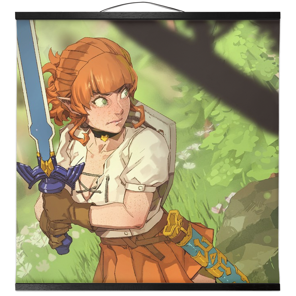 Rinkle Lost Woods Wall Scroll