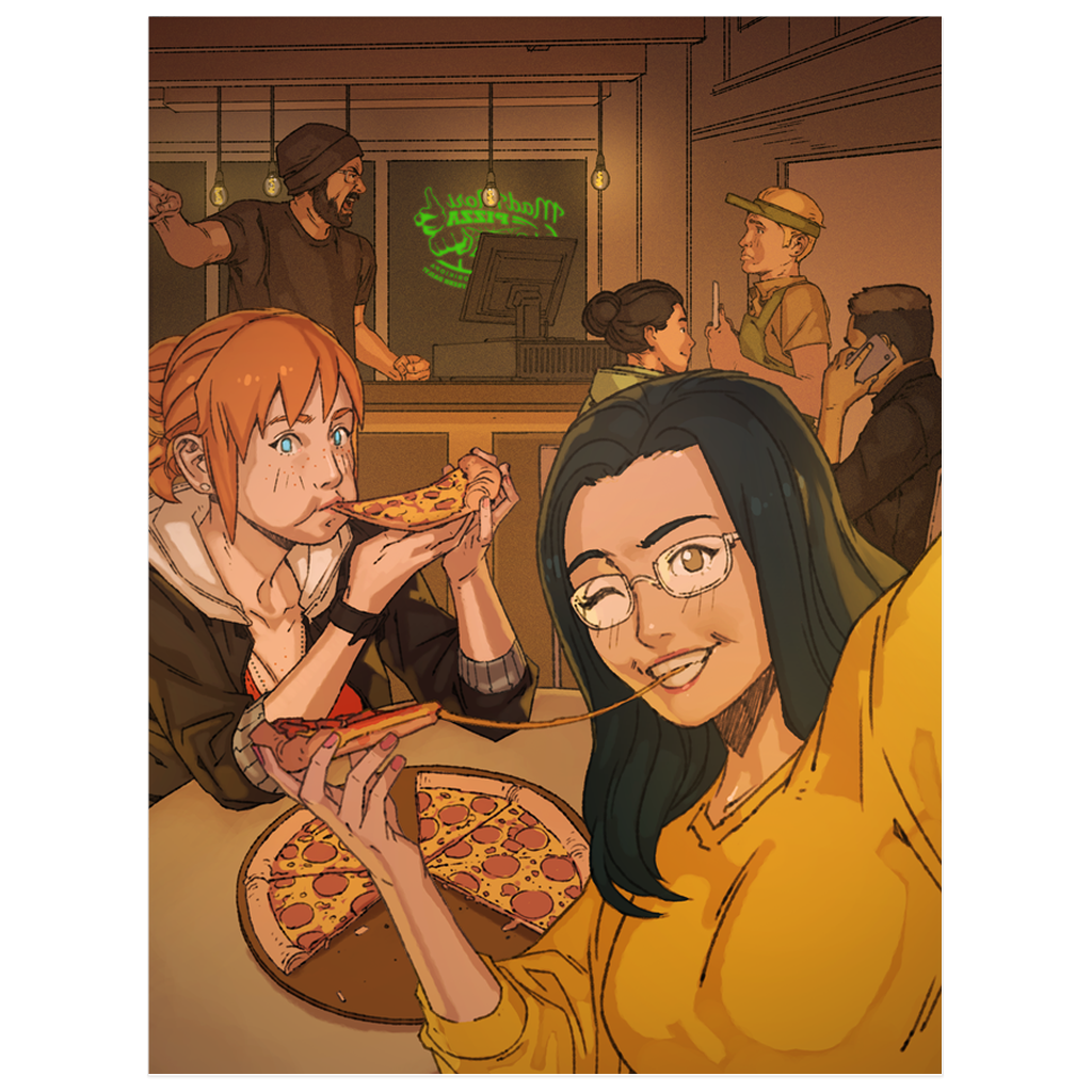 Mad Mori Pizza Time